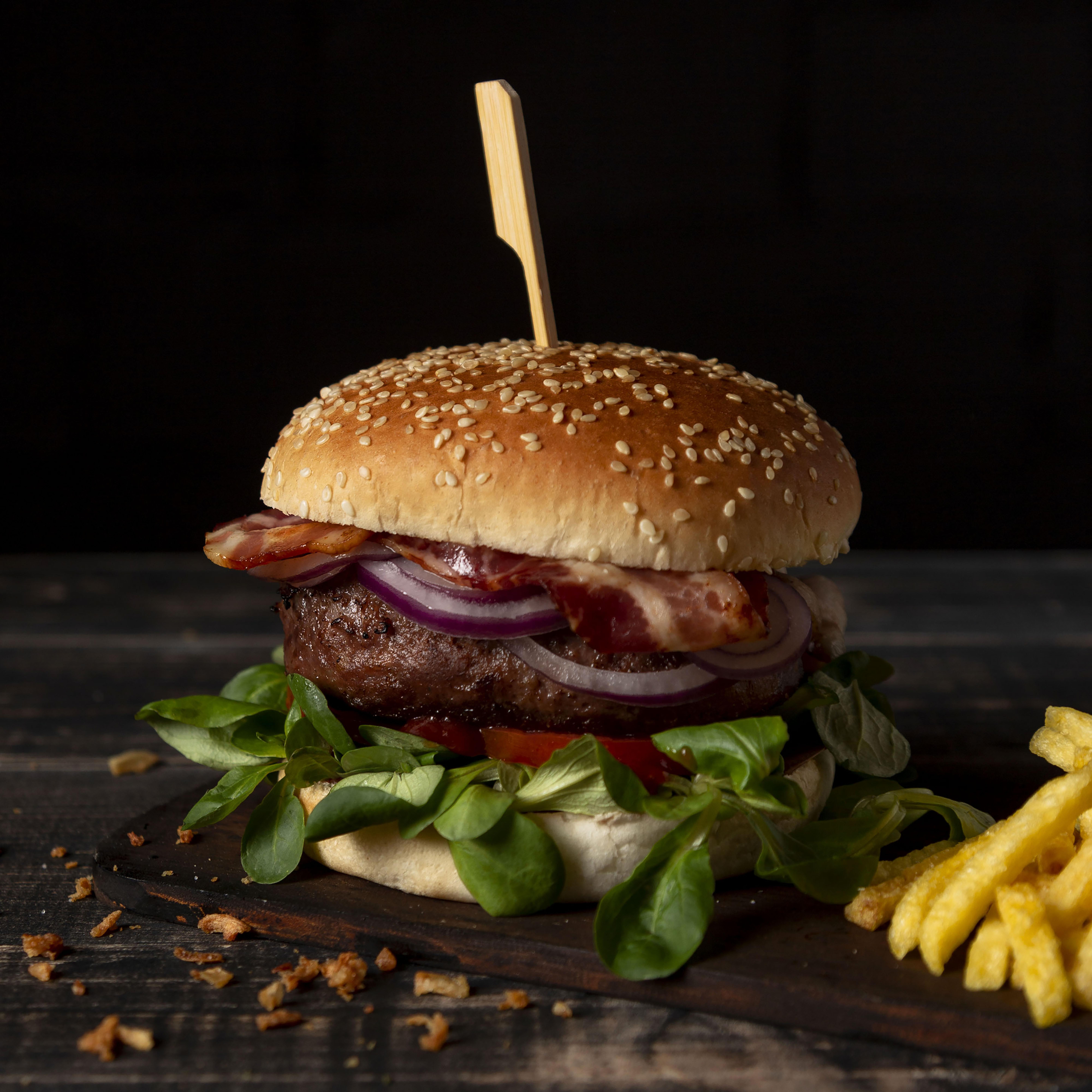Hamburguesas gourmet Snack&Go - Carne 100% ternera con ingredientes frescos