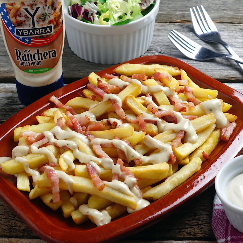 Patatas bravas artesanas Snack&Go - Salsa brava casera y alioli